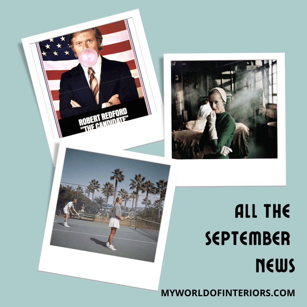 Mid-September Newsletter: A Month of Design, Travel &&nbsp;Culture