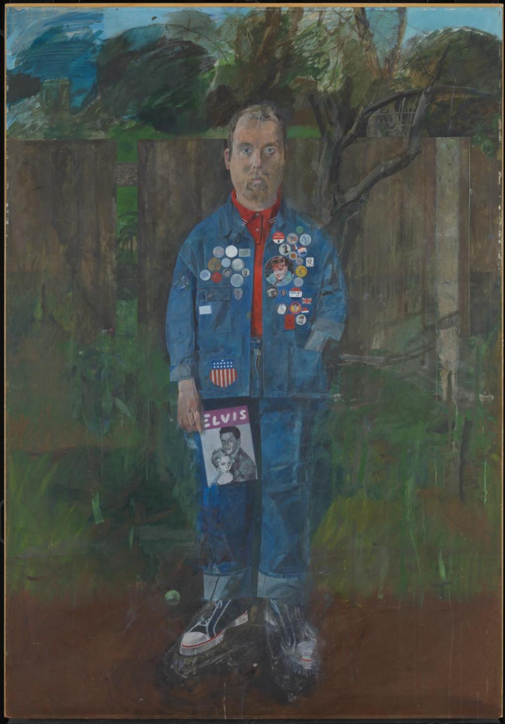 Peter Blake, Self-Portrait with Badges, 1961