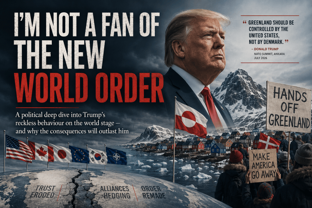I’m Not a Fan of the New World&nbsp;Order