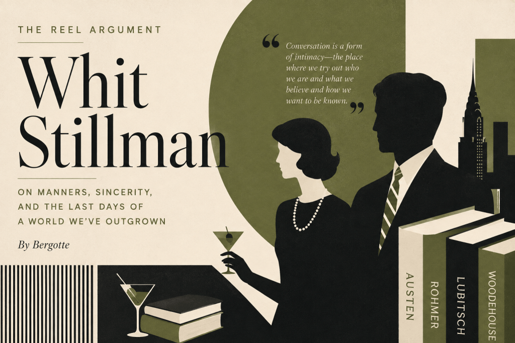 The Reel Argument: Whit Stillman