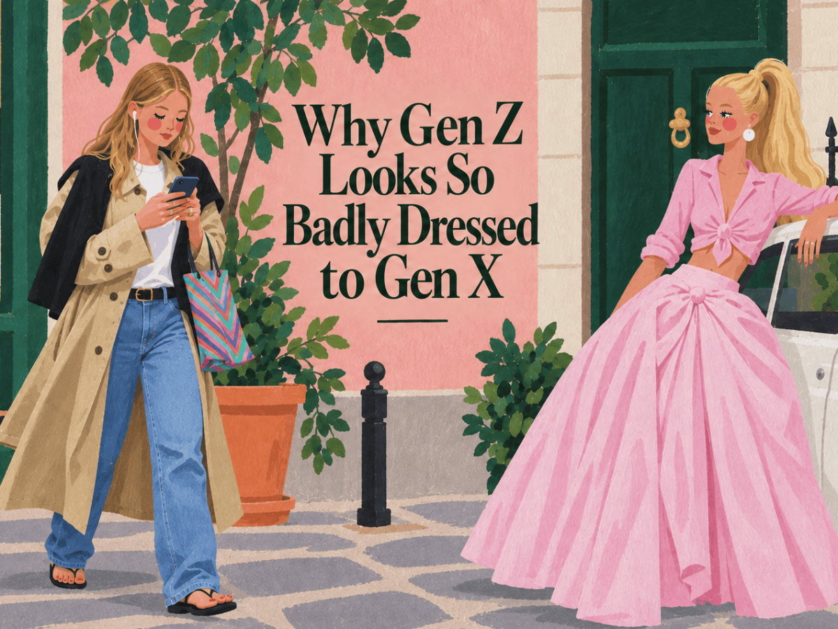 Why Gen Z Looks So Badly Dressed to Gen&nbsp;X
