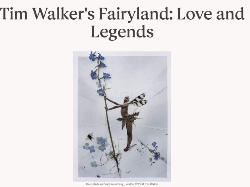 FAIRYLAND: TIM WALKER AND THE POLITICS OF BEING&nbsp;SEEN